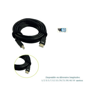Cable Percon HDMI 60Hz Premium 2.0 con HEAK 4K / UHD1
